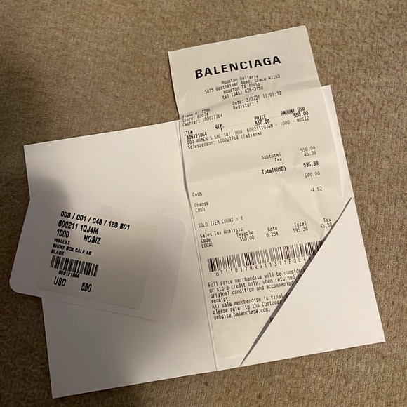 BALENCIAGA WALLET - Picture 5 of 6